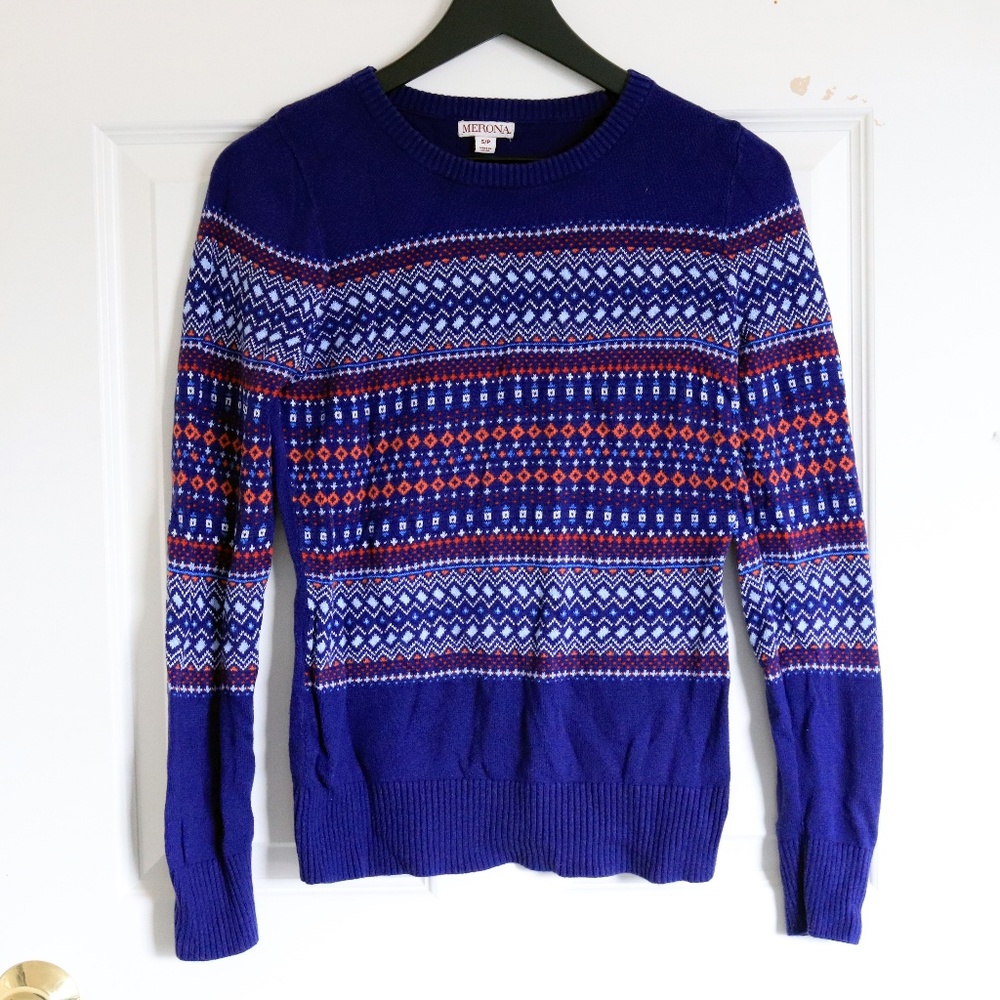 Size Small Blue Merona Sweater